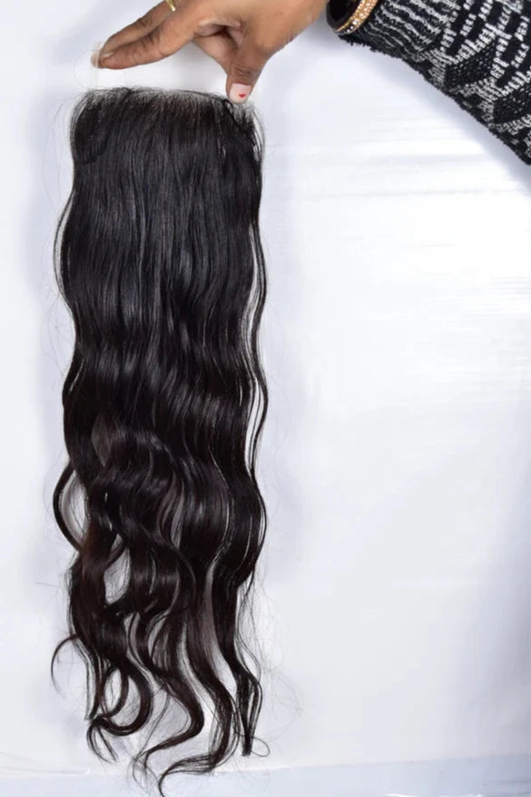 HD Swiss 5x5 Lace Closure - Raw Wavy