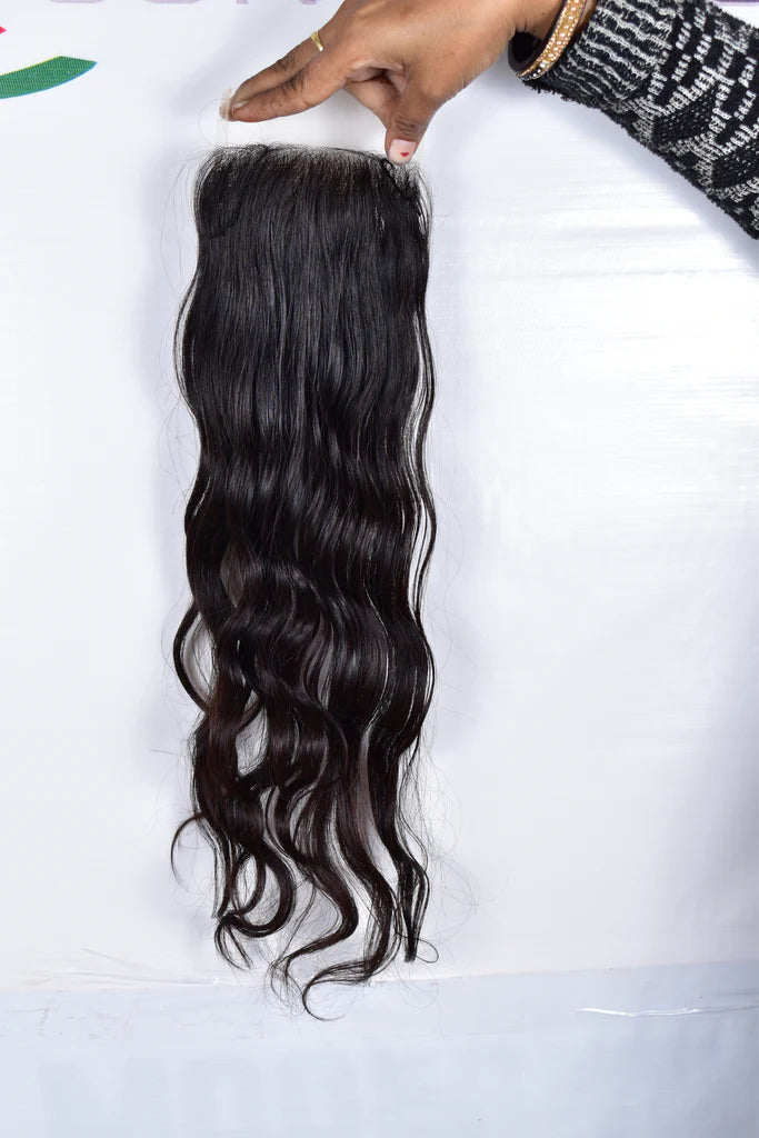 HD Swiss 5x5 Lace Closure - Raw Wavy